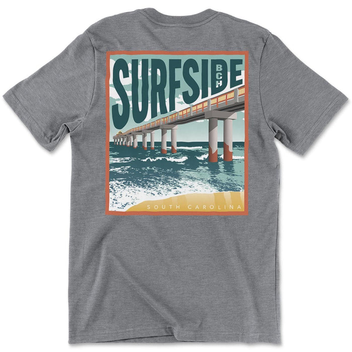Surfside Beach (Fishing Pier) Unisex T-Shirt