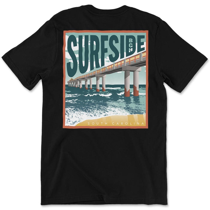 Surfside Beach (Fishing Pier) Unisex T-Shirt