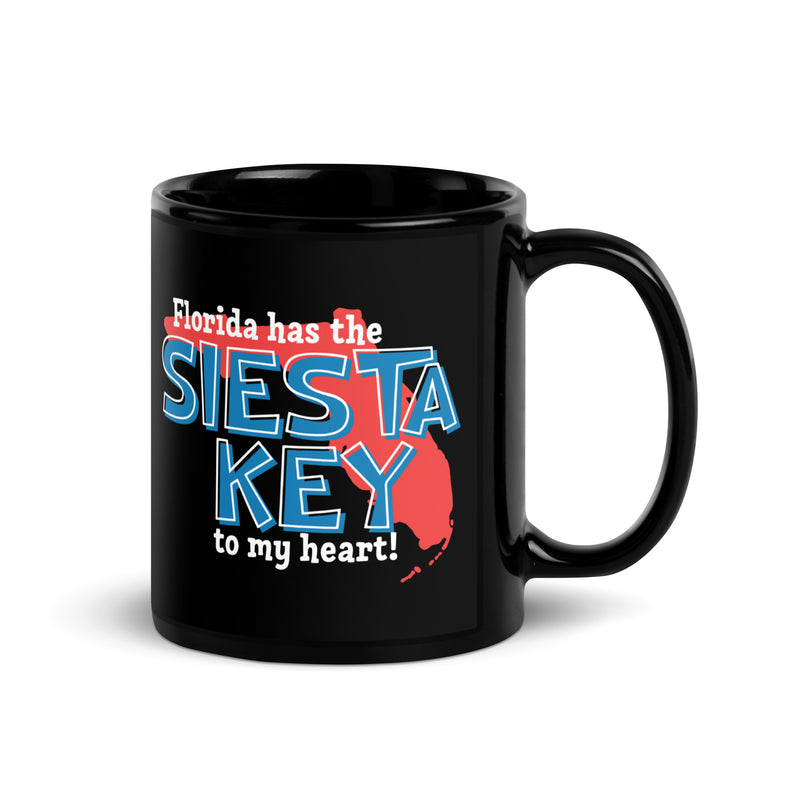 Siesta Key, Florida (Sunset Circle) Coffee Mug
