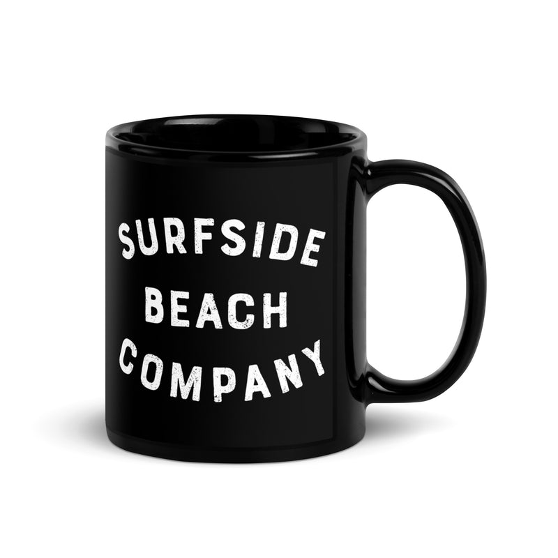 Surfside Beach Company (Weathered Block) Coffee Mug