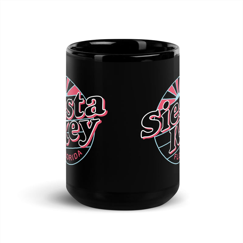 Siesta Key, Florida (Sunset Circle) Coffee Mug