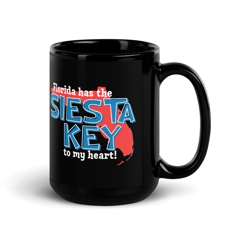 Siesta Key, Florida (Sunset Circle) Coffee Mug