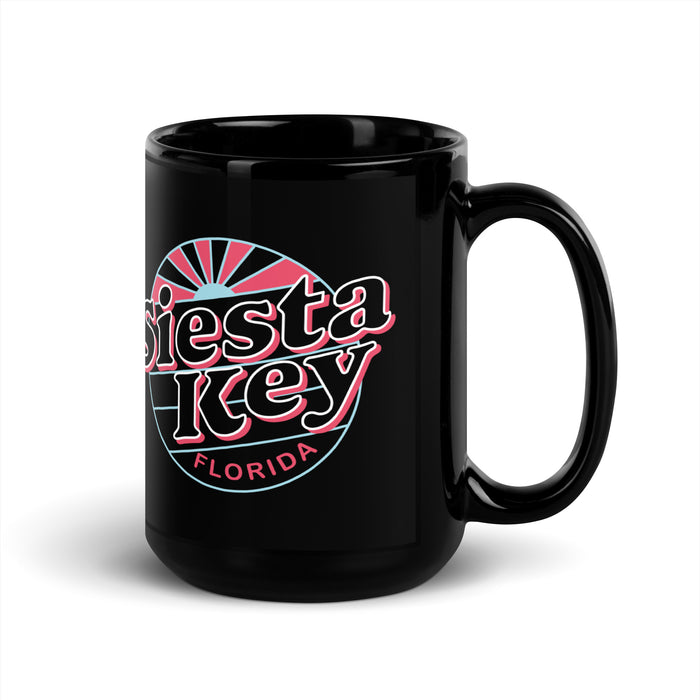 Siesta Key, Florida (Sunset Circle) Coffee Mug