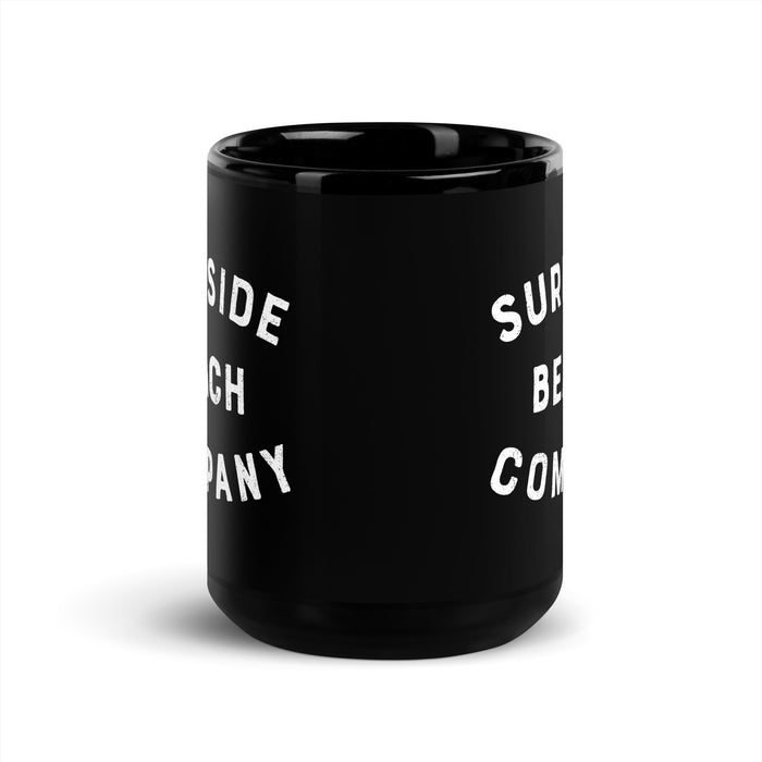 Surfside Beach Company (Weathered Block) Coffee Mug