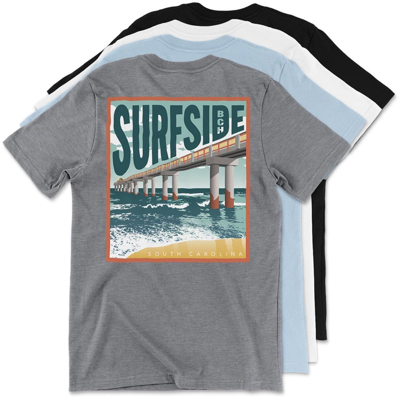 Surfside Beach (Fishing Pier) Unisex T-Shirt