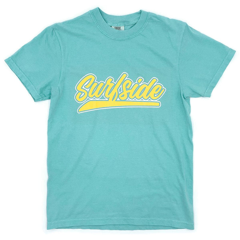Surfside (Brush Script) Comfort Colors Heavyweight T-Shirt