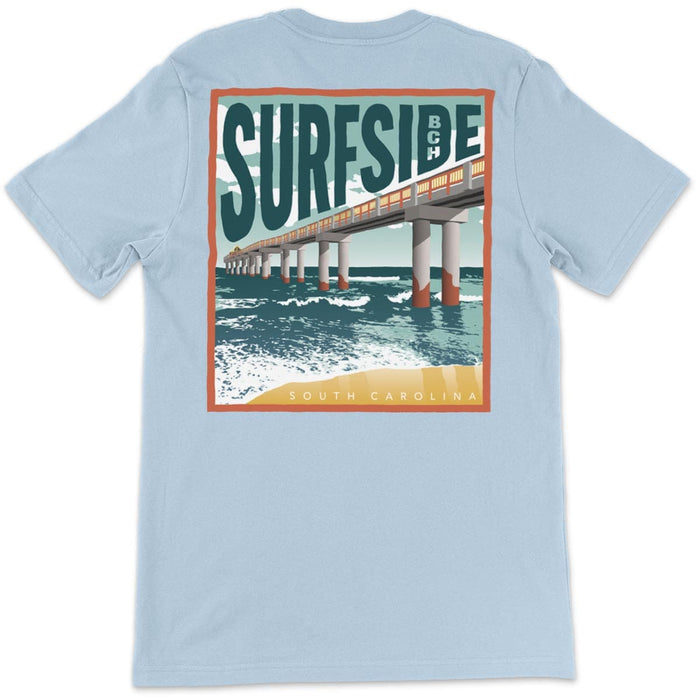 Surfside Beach (Fishing Pier) Unisex T-Shirt