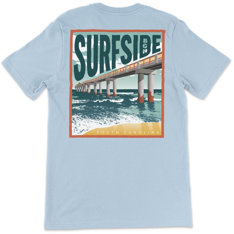 Surfside Beach (Fishing Pier) Unisex T-Shirt