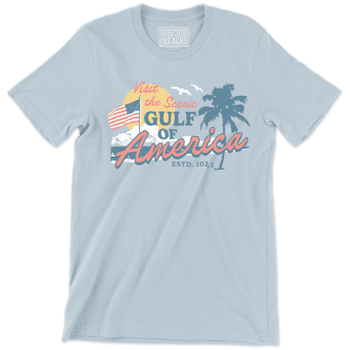 Visit the Scenic Gulf of America: Unisex T-Shirt