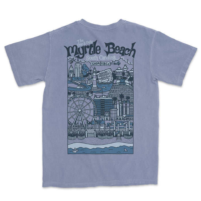 Myrtle Beach (The One & Only) Comfort Colors Heavyweight T-Shirt