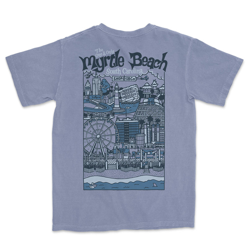 Myrtle Beach (The One & Only) Comfort Colors Heavyweight T-Shirt