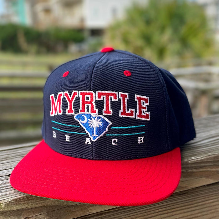 Myrtle Beach (Palmetto State) Snapback Hat