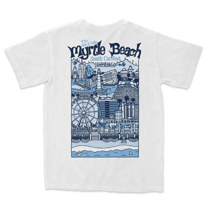 Myrtle Beach (The One & Only) Comfort Colors Heavyweight T-Shirt