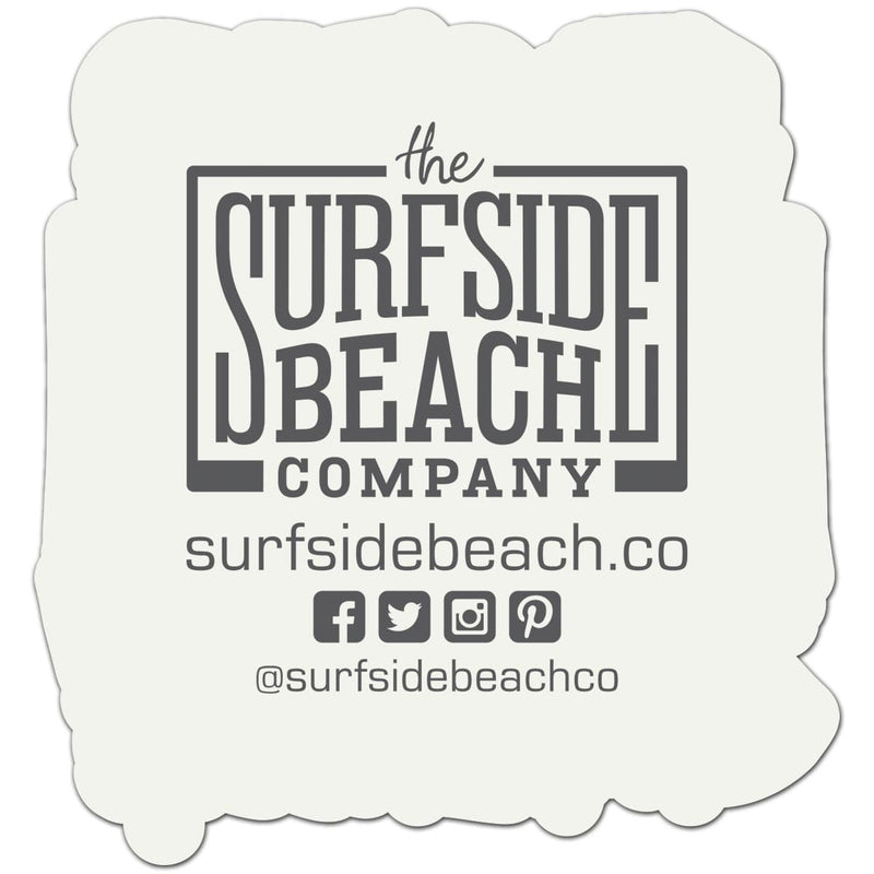 No Sleep Till Surfside! Glossy Vinyl Sticker