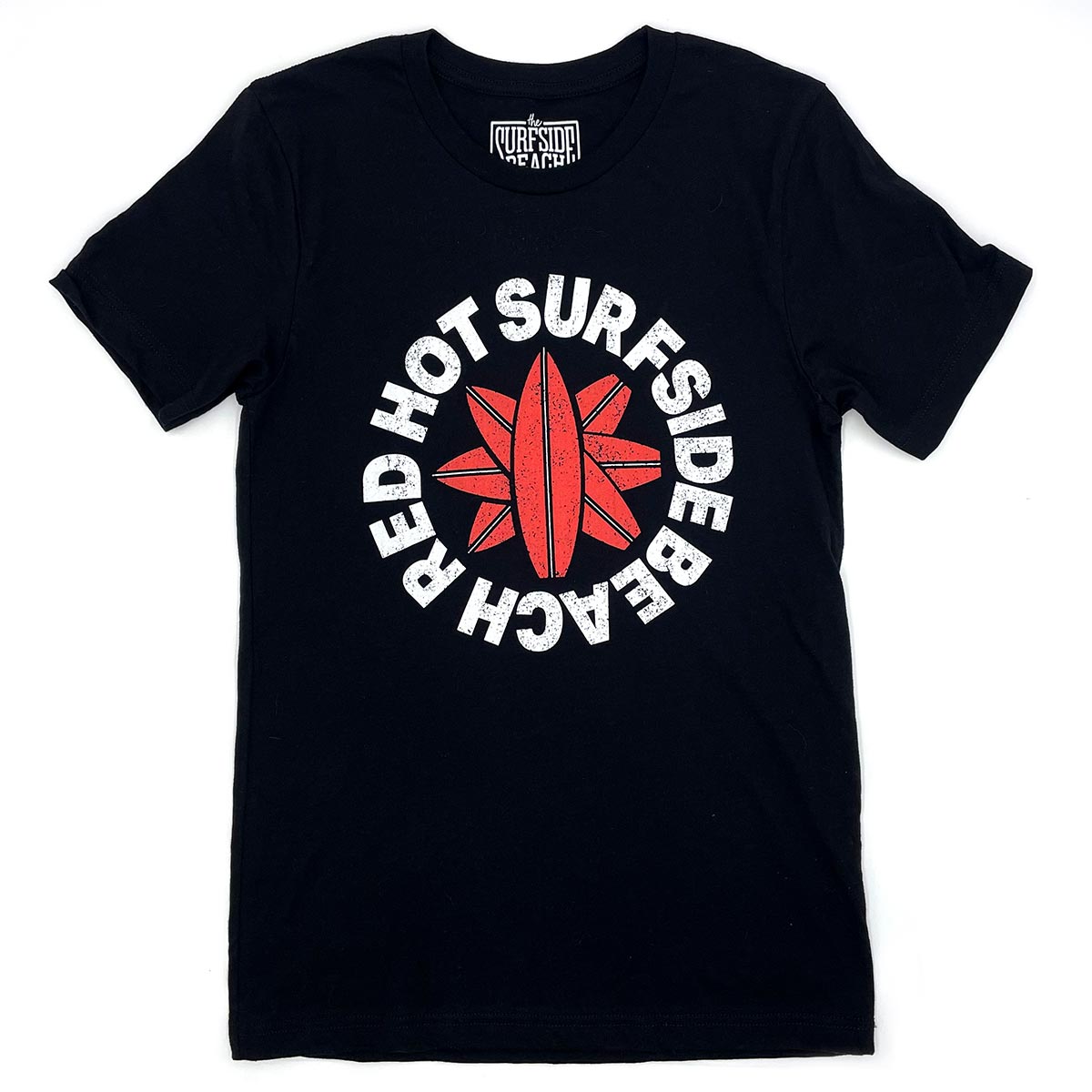 Red Hot Surfside Beach: Unisex T-shirt