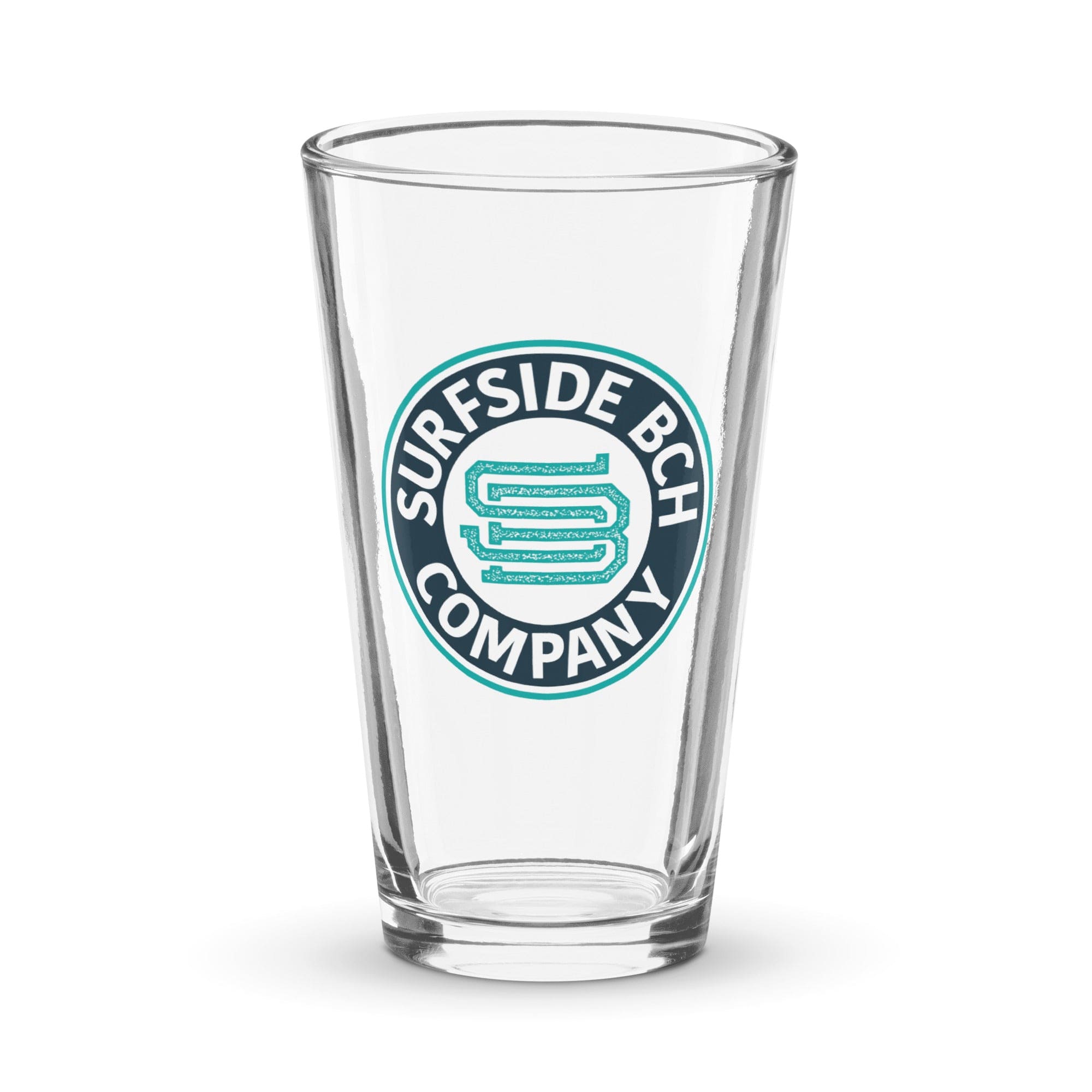 Surfside Bch Company (seal) Pint gGlass