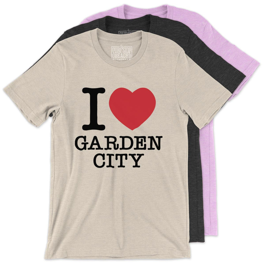 I Heart Garden City Unisex T Shirt