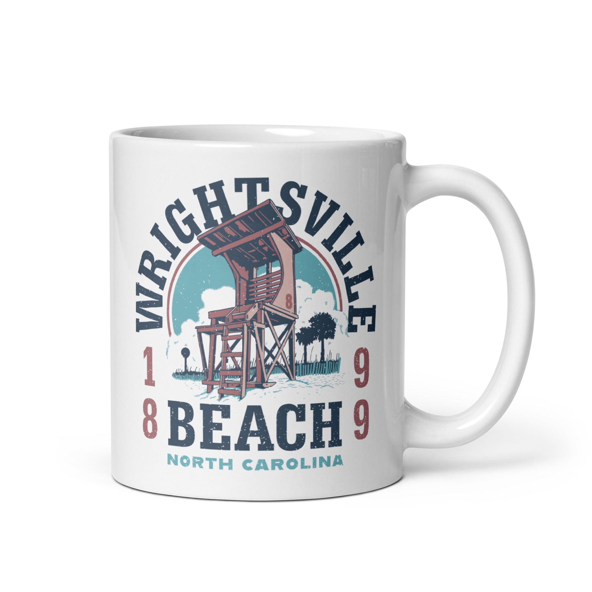 Wrightsville Beach (Lifeguard Stand) Coffee Mug