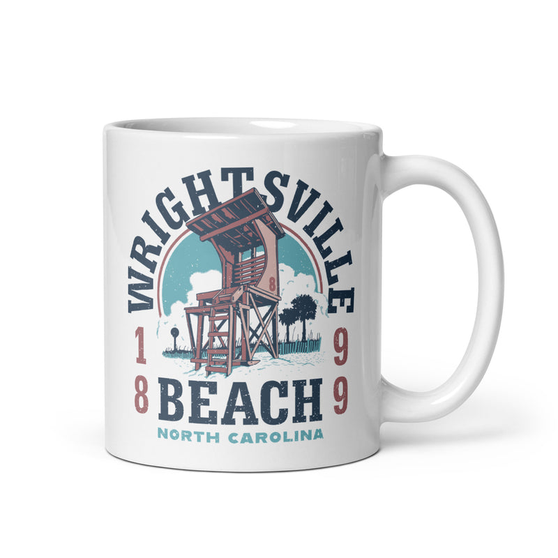 Wrightsville Beach (Lifeguard Stand) Coffee Mug