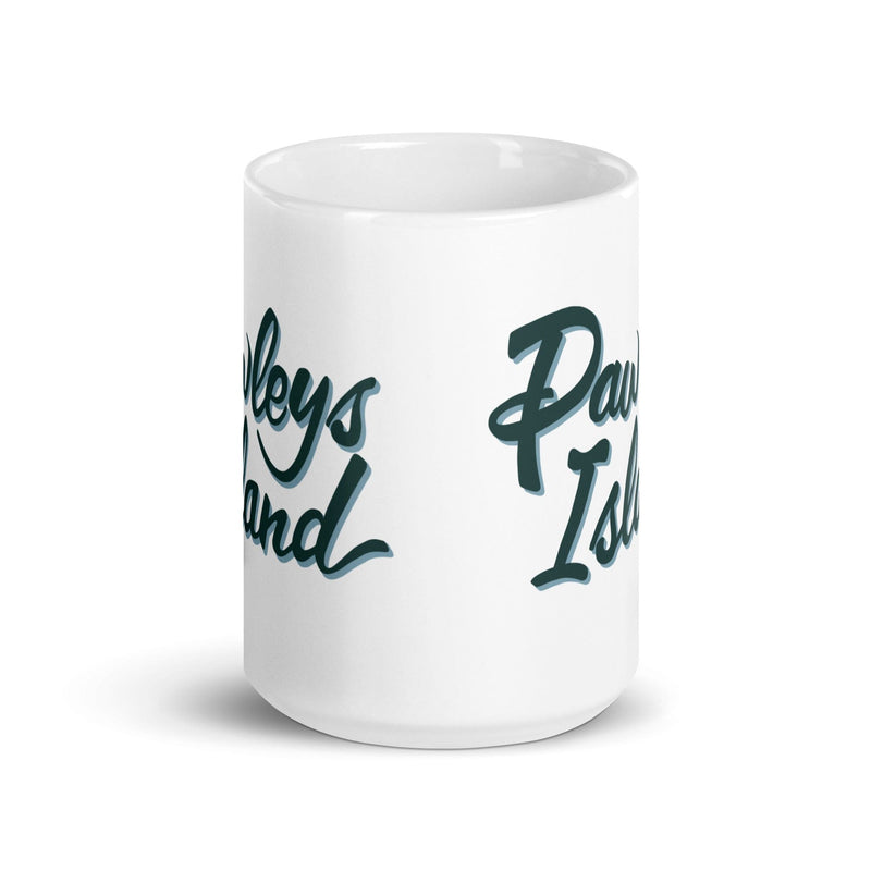 Pawleys Island (Sign Script) Coffee Mug