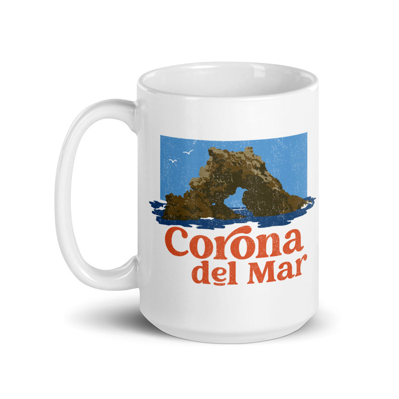 Corona del Mar (Arch) Coffee Mug