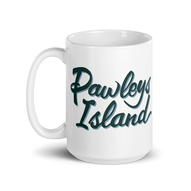 Pawleys Island (Sign Script) Coffee Mug