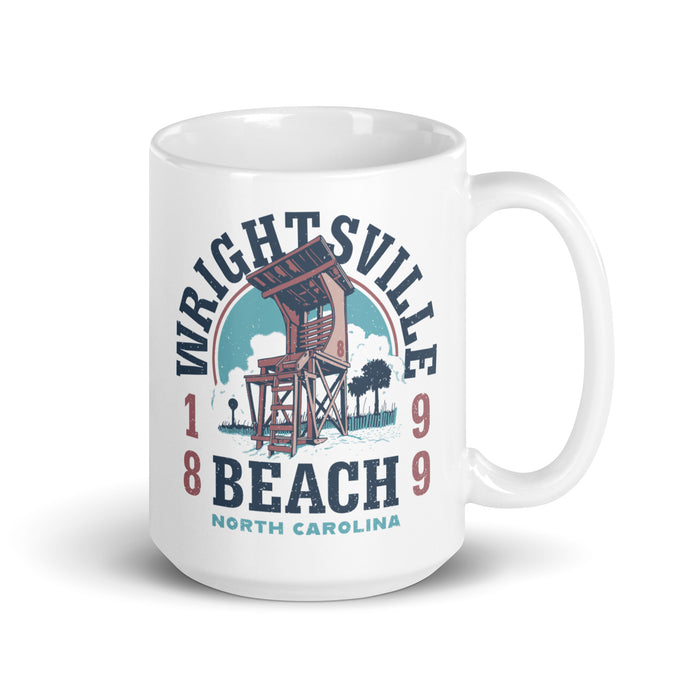 Wrightsville Beach (Lifeguard Stand) Coffee Mug