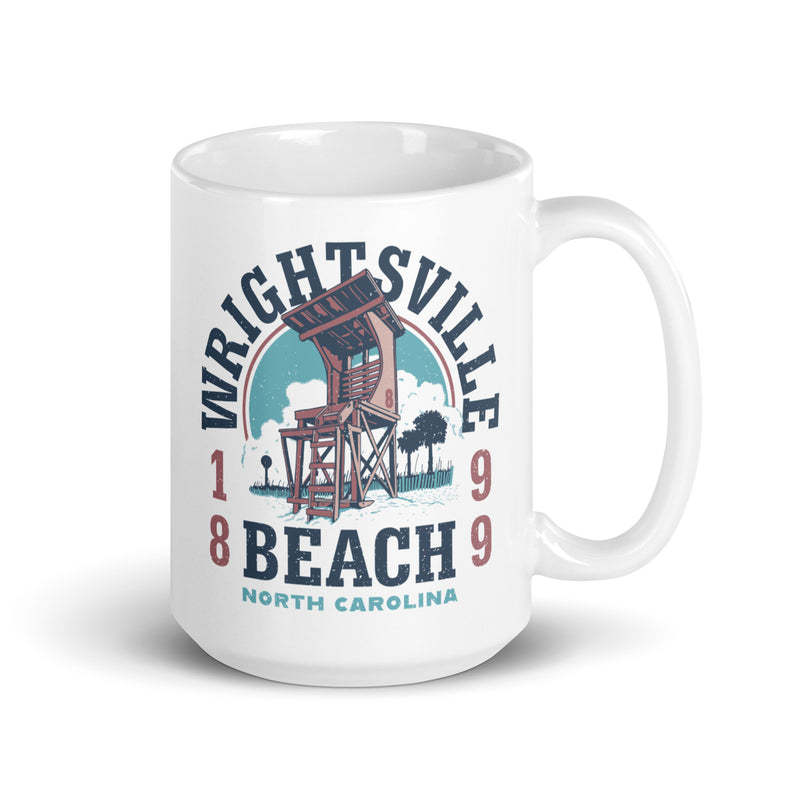 Wrightsville Beach (Lifeguard Stand) Coffee Mug
