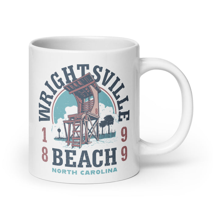 Wrightsville Beach (Lifeguard Stand) Coffee Mug