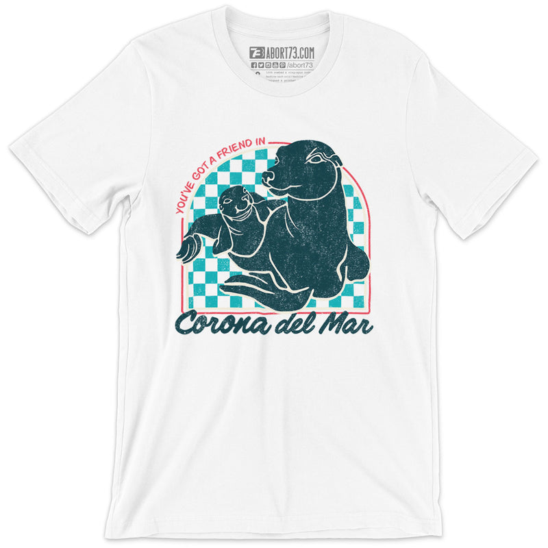 You've Got a Friend in Corona del Mar (Sea Lions) Unisex T-shirt