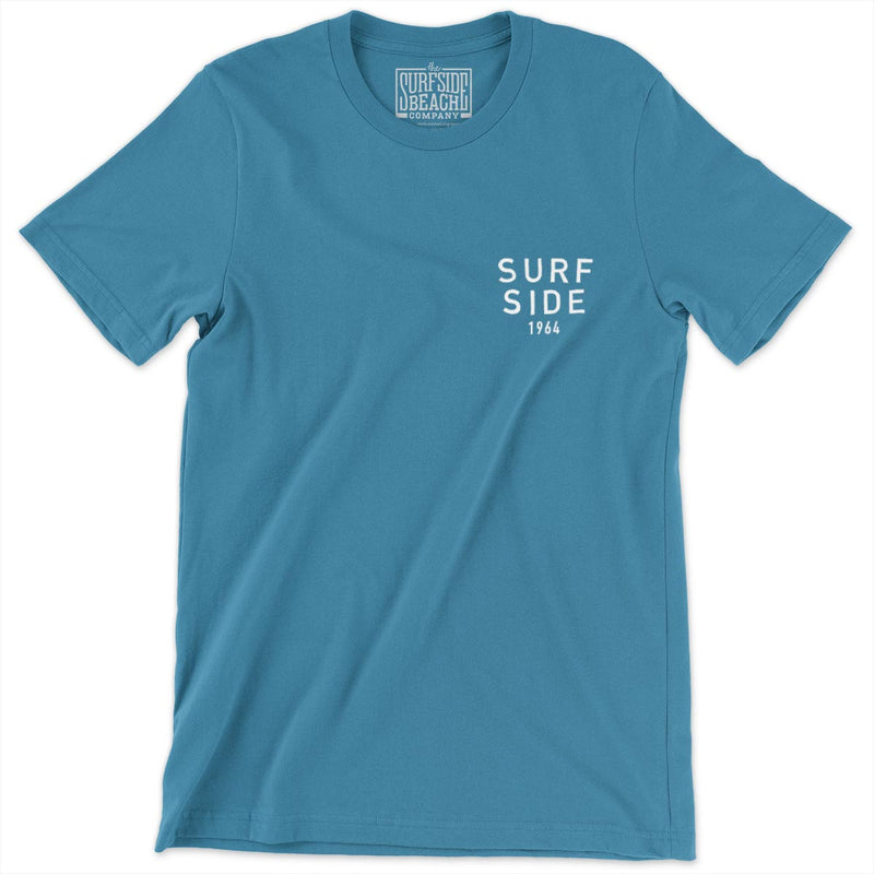 Surfside Beach (Circle Tree) Unisex T-Shirt