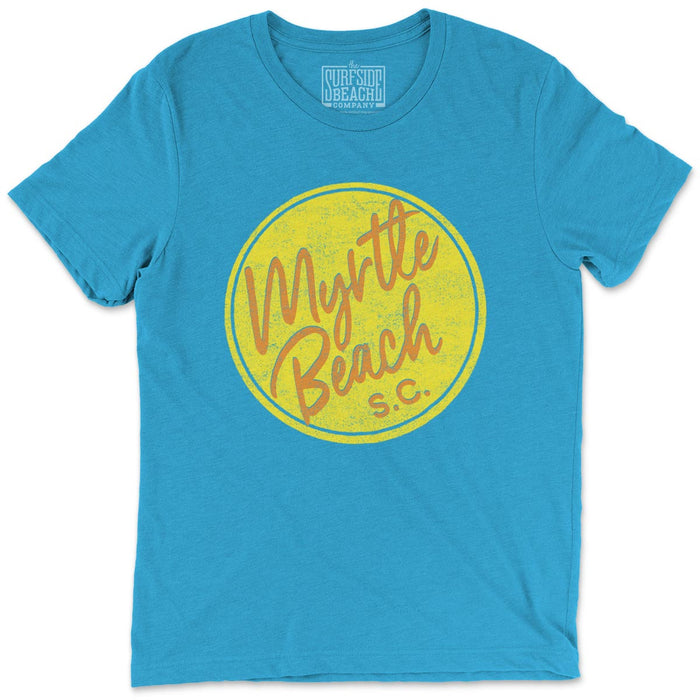 Myrtle Beach S.C. (Circle Post) Unisex T-Shirt