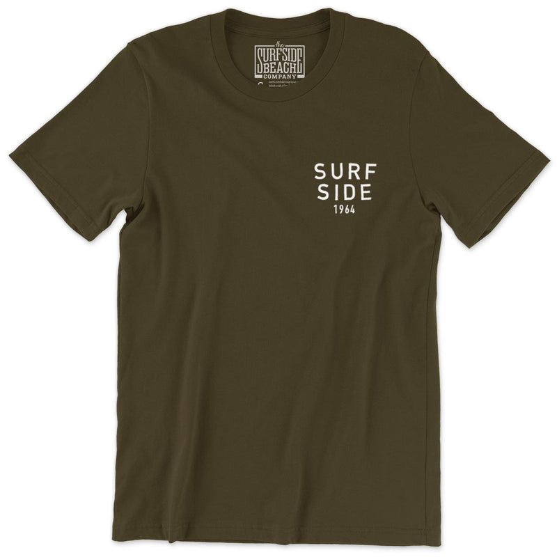 Surfside Beach (Circle Tree) Unisex T-Shirt