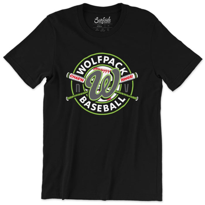 Wolfpack Baseball (NVW Circle Cross) Unisex T-Shirt