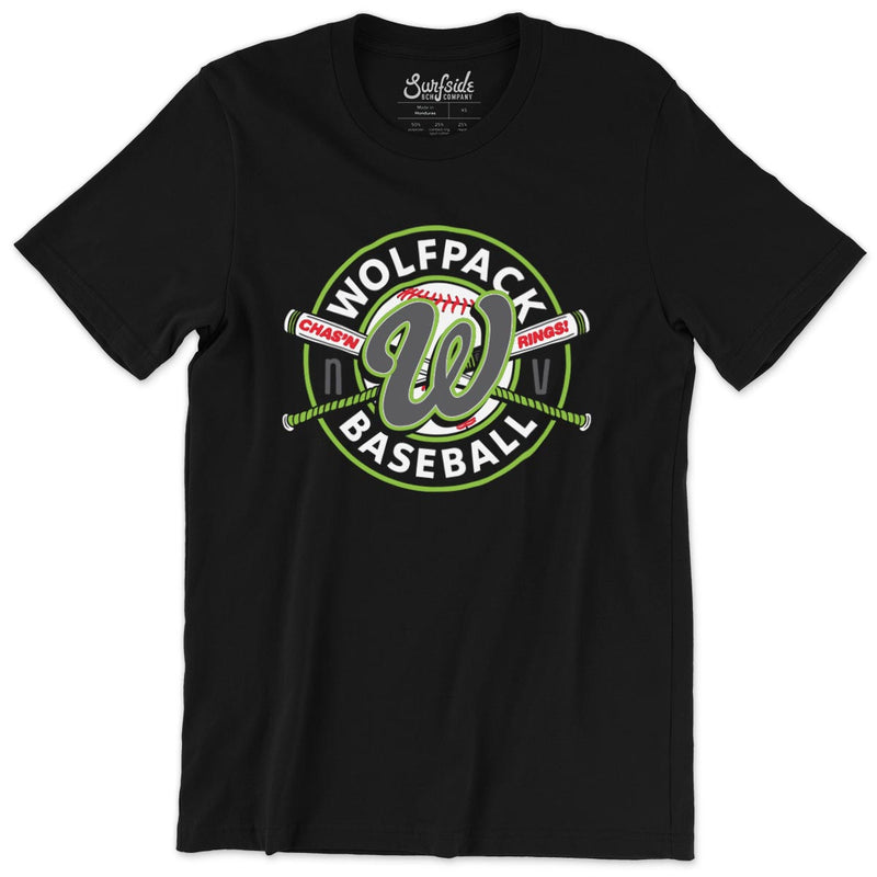 Wolfpack Baseball (NVW Circle Cross) Unisex T-Shirt