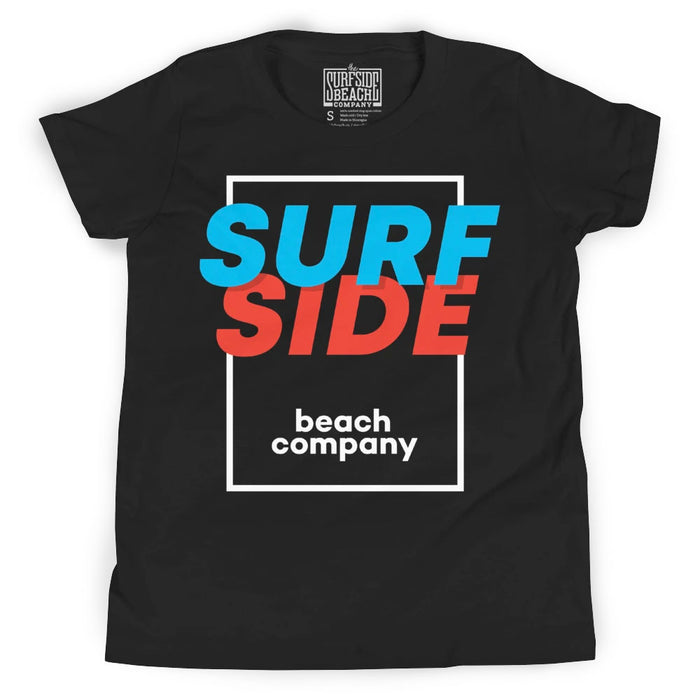SURFSIDE beach company (shadow box) Youth T-Shirt