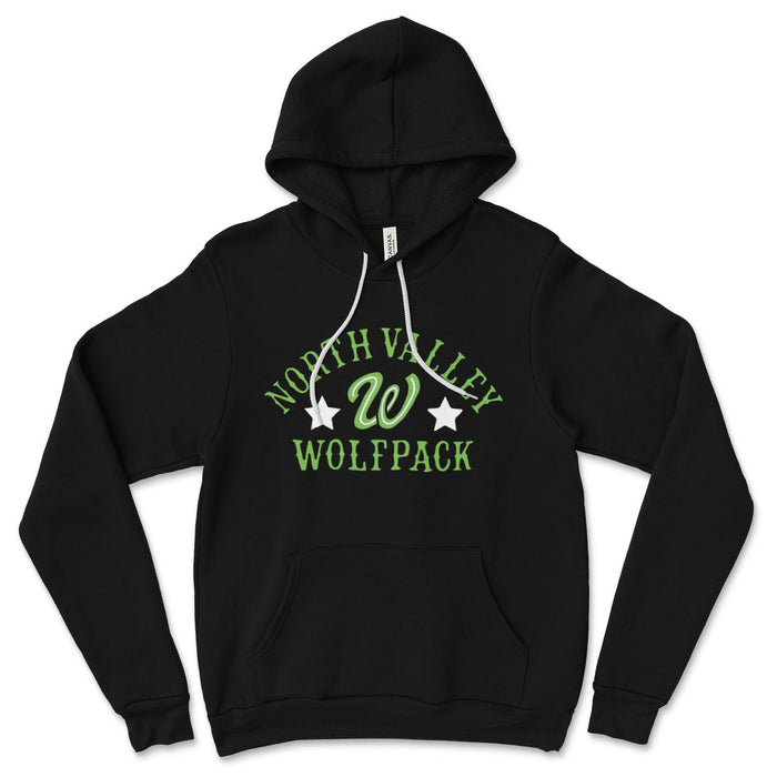 North Valley Wolfpack (Scripted W) Unisex hoodie