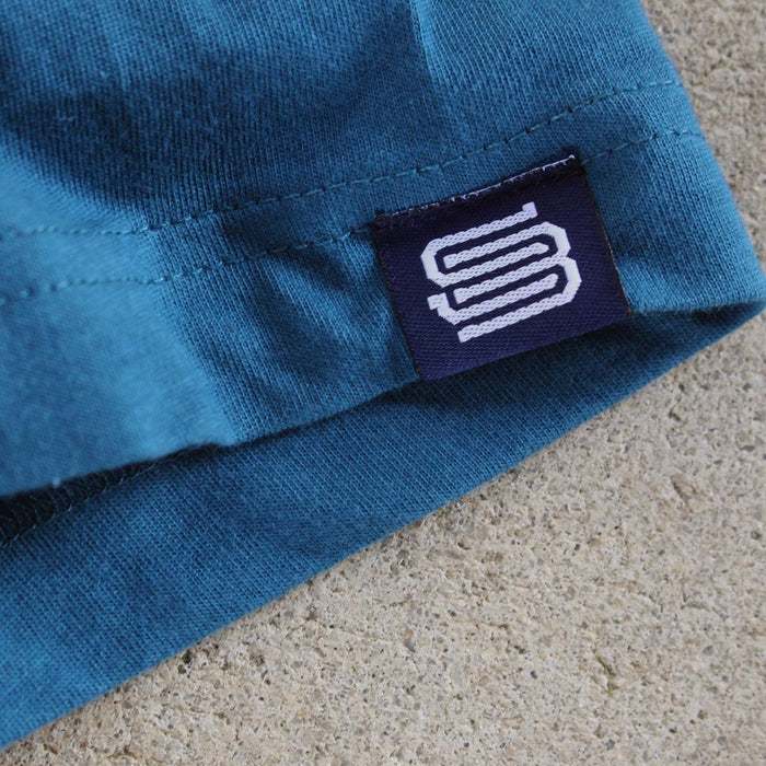 Myrtle Beach (State/Star) premium deep teal T-shirt sleeve