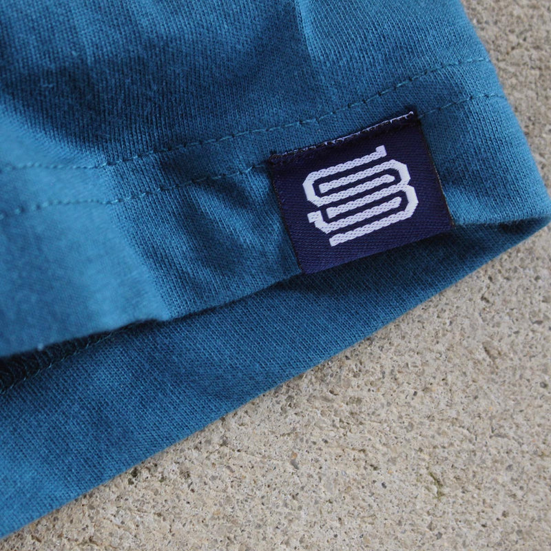 Myrtle Beach (State/Star) premium deep teal T-shirt sleeve