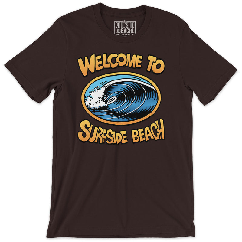 Welcome to Surfside Beach (TX) Unisex T-Shirt