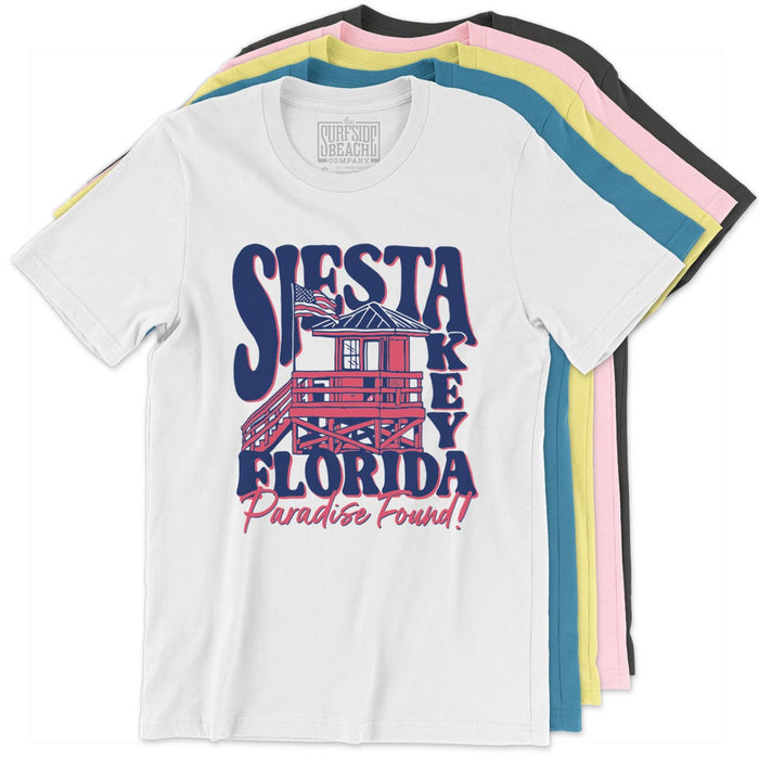 Siesta Key, Florida (Paradise Found) Unisex T-Shirt
