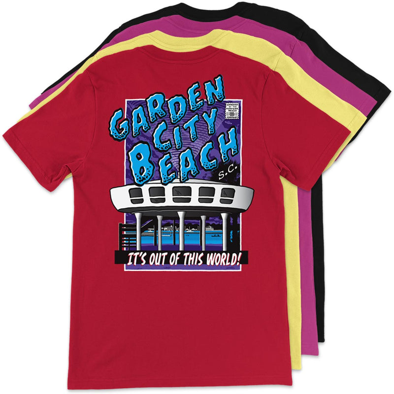 Garden City Beach, SC (UFO House) Unisex T-Shirt