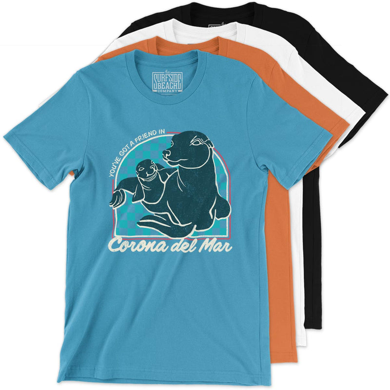 You've Got a Friend in Corona del Mar (Sea Lions) Unisex T-shirt