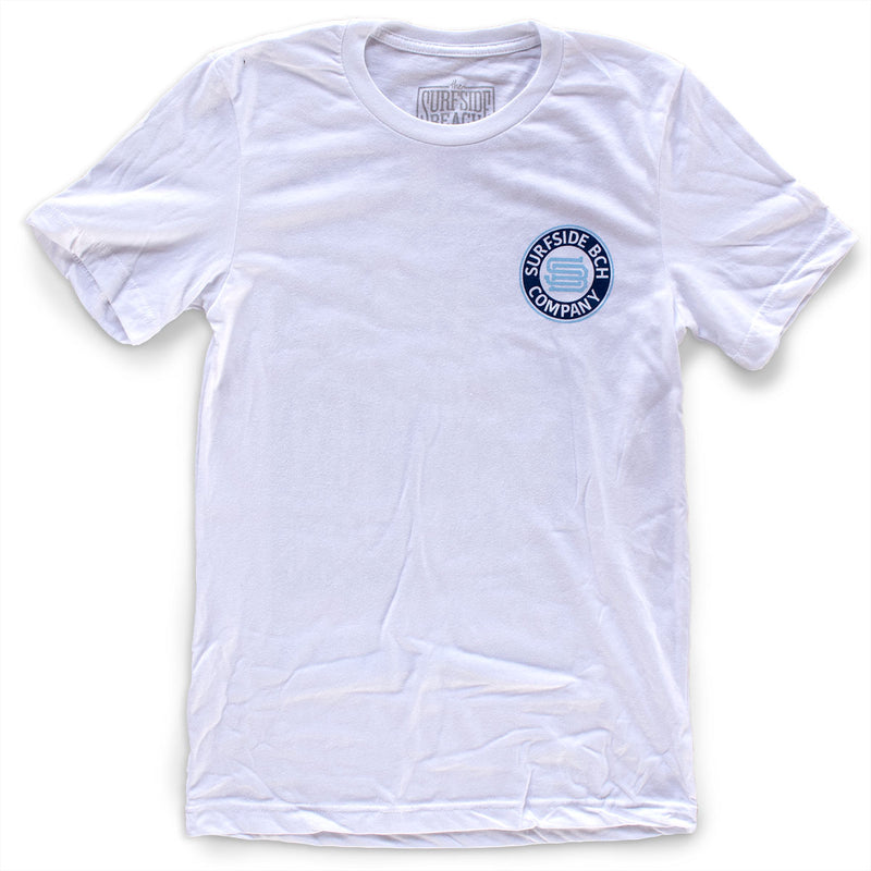 Myrtle Beach (The One & Only) premium cityscape illustrated T-Shirt front