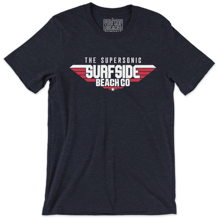 The Supersonic Surfside Beach Co (North Island) Unisex T-shirt