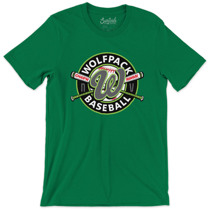 Wolfpack Baseball (NVW Circle Cross) Unisex T-Shirt