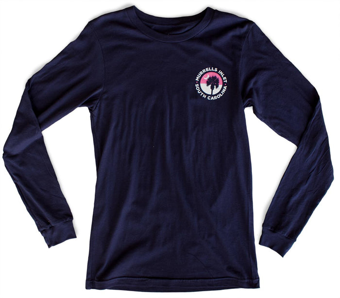 Murrells Inlet (Circle Marsh) Long-Sleeved Unisex T-Shirt