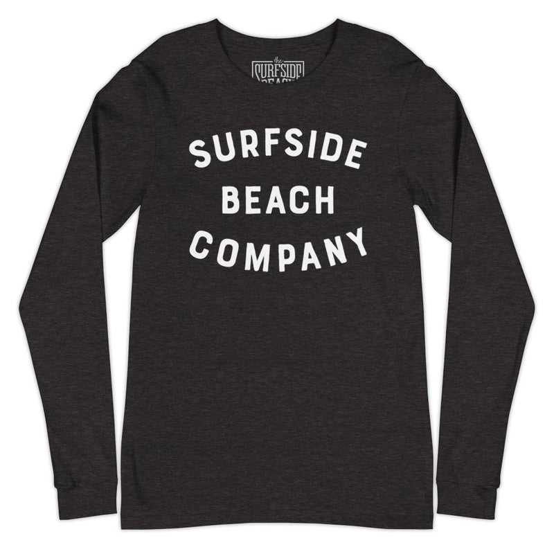 Surfside Beach Company (Weathered Block) Unisex Long-Sleeved T-Shirt