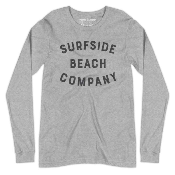 Surfside Beach Company (Weathered Block) Unisex Long-Sleeved T-Shirt
