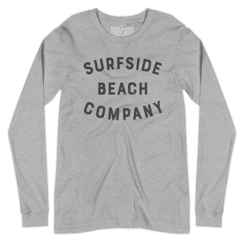 Surfside Beach Company (Weathered Block) Unisex Long-Sleeved T-Shirt